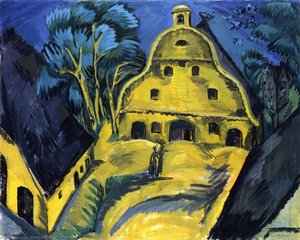 Gut Staberhof, Fahmarn I → Il Castello Di Gut Staberhof, Fahmarn I — Ernst Ludwig Kirchner