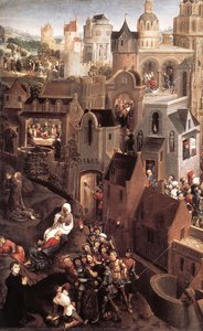 Szenen Aus Der Leiden Christi (linker Seitenabschnitt) — Hans Memling