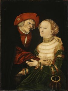Das Missverstandene Paar — Lucas Cranach Der Ältere