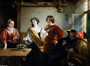 Florizel And Perdita — Charles Robert Leslie