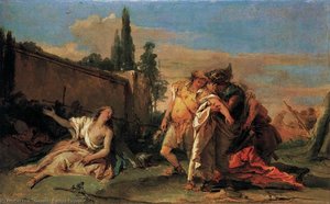 La Partida De Rinaldo De Armida — Giambattista Tiepolo
