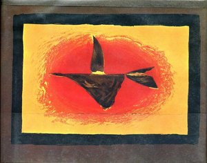 At Sunset, Bird Xvi — Georges Braque