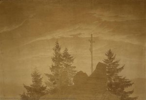 La Croix Dans Les Montagnes — Caspar David Friedrich