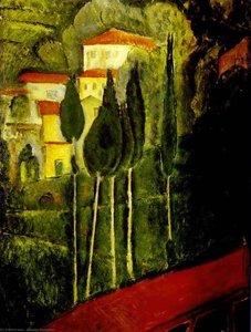 Landscape — Amedeo Clemente Modigliani