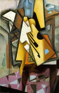 Guitarra Sobre Una Silla - - — Juan Gris