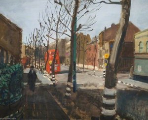 A London Street — Ruskin Spear