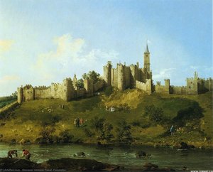 Alnwick Castle — Giovanni Antonio Canaletto