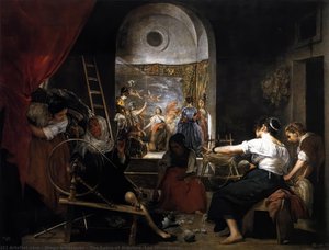 The Fable Of Arachne (las Hilanderas) — Diego Velázquez