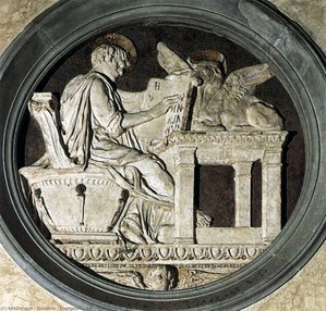 Evangelist Lukas — Donatello