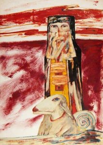 Top Hat Masquerade — John Bellany
