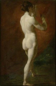 Standing Female Nude Seen From Behind — 윌리엄 에티