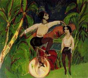 Il Monociclista — Ernst Ludwig Kirchner