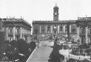Piazza Campidoglio — Michelangelo Buonarroti