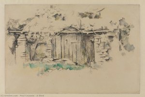 Schod — Paul Cézanne
