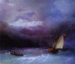 Stormy Sea. — Ivan Aivazovsky