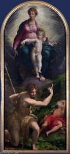 The Madonna And Child With Saints — Parmigianino