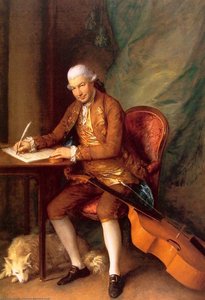 Carl Friedrich Abel — Thomas Gainsborough