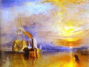 The Fighting Temeraire Tugged To Her Last Berth To Be Broken Up — William Turner