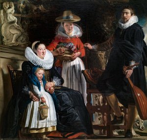 The Artist's Family — Jacob Jordaens
