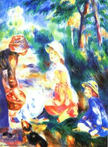 Der Apfelverkäufer, Öl Auf Leinwand, Cleveland Museum — Pierre-auguste Renoir