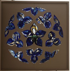Christ (studie Zum Vitrage In Metz Kathedrale) — Marc Chagall