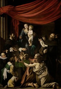 Madonna Of The Rosary (madonna Del Rosario) — Cecco Del Caravaggio