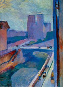 Ein Blick Auf Notre Dame Am Späten Nachmittag — Henri Matisse