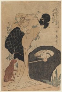 Woman And Child — Kitagawa Utamaro