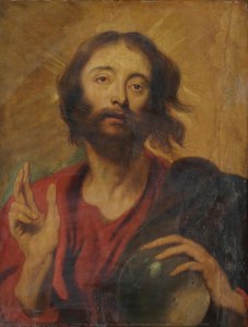 Le Christ Comme Sauveur Du Monde, Anthony Van Dyck (d'après), V. 1620 - V. 1630 — Sir Anthony Van Dyck