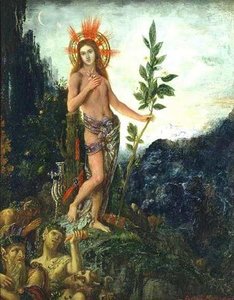 Apollo Che Riceve Le Offerte Dei Pastori — Gustave Moreau