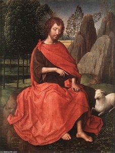 Diptychon Johannes Und Veronika (linker Flügel) — Hans Memling