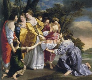 Finding Of Moses — Orazio Gentileschi