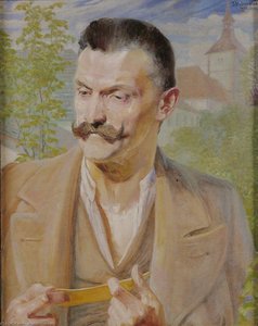 Sketch For The Portrait Of A Man — Jacek Malczewski
