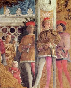 Il Cortile Di Mantova (dettaglio) — Andrea Mantegna