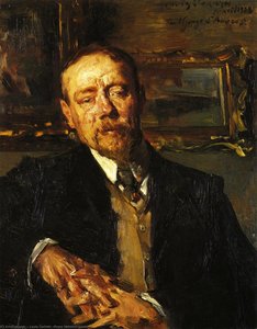 Portrait Of The Painter Paul Eugã¨ne Gorge — Lovis Corinth