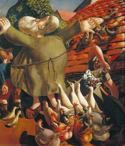 Saint Francis And The Birds — Stanley Spencer
