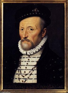 Portrait Of Claude Gouffier — François Clouet