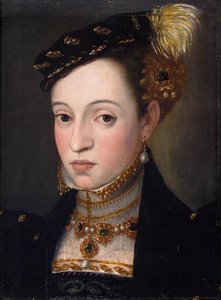Busto Di Una Figlia Di Ferdinando I — Giuseppe Arcimboldo