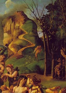 The Discovery Of Honey, Detalj 1, Ca — Piero Di Cosimo (piero Di Lorenzo)