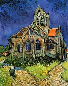 L'église D'auvers — Vincent Willem Van Gogh