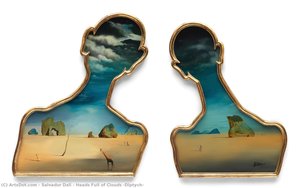 Heads Full of Clouds (Diptych)