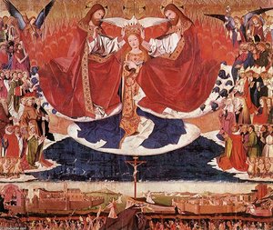 The Coronation Of Mary — Enguerrand Charonton
