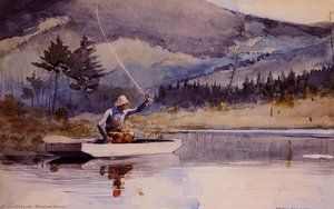 Piscina Silenciosa En Un Día Soleado — Winslow Homer