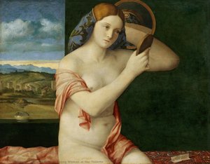 Young Woman At Her Toilette — 조반니 베리니