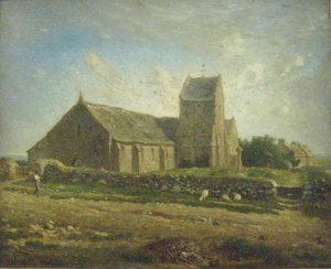 Die Kirche Von Greville — Jean-françois Millet