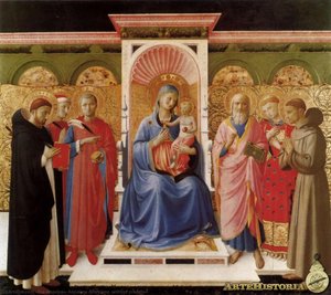 Annalena Altarpiece (without Predella) — Fra Angelico