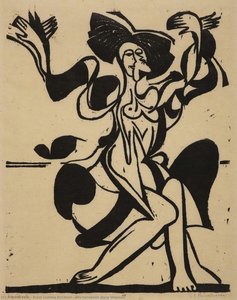 Die Tanzende Mary Wigman — Ernstas Ludvigas Kiršianas