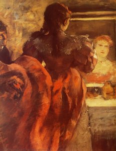 Tancírka Vo Svojom Šatníkovi — Hilaire-germain-edgar Degas