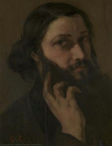 Selbstporträt — Gustave Courbet