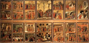 Storie Della Passione (maestà, Verso) — Duccio Di Buoninsegna